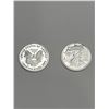 Image 2 : 1 Gram .999 Fine Silver Bars Featuring US Eagle – Set of 2