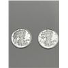 Image 3 : 1 Gram .999 Fine Silver Bars Featuring US Eagle – Set of 2