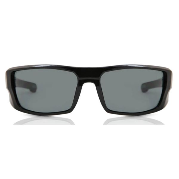Spy Dirk Black Sunglasses With Happy Gray Green Lenses, Model 672052038863