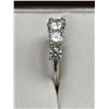 Image 5 : $2100 APPRAISED MOISSANIT 3.60 CARAT SOLITAIRE RING SET IN .925 SILVER