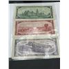 Image 5 : Canada Centennial Banknotes Set: 1, 2, 5, 10, 20 ( $38.00 face value)