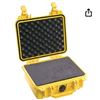 Image 1 : Pelican 1200 Case, Part #1200-000-240, Yellow, Waterproof Dustproof