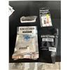 Image 1 : Lot of Emergency Kit Components: Multitool, Cold Packs, Fishing Kit, and Reference Cards