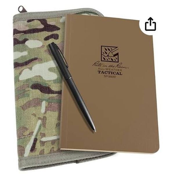 Rite in the Rain All-Weather Field Kit with Pen and Multicam Cover