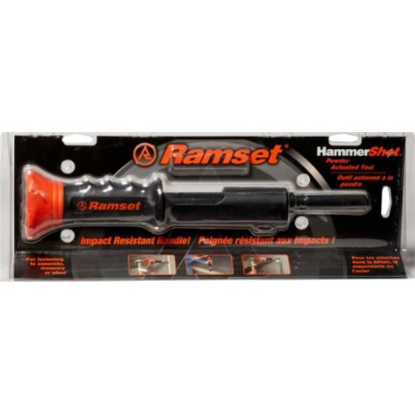 Ramset HammerShot Powder Actuated Tool with Impact Resistant Handle