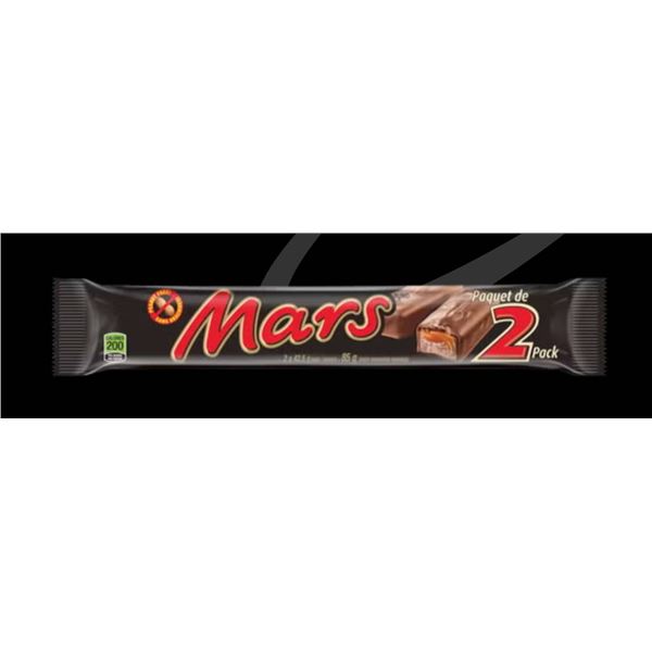 Lot of 24 Mars 2-Pack Bars (85g Each) Total 2.04kg