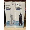 Image 2 : Lot of 2 – Sawgmore TH2D4 Portable Oral Irrigators 1 White And 1 Black