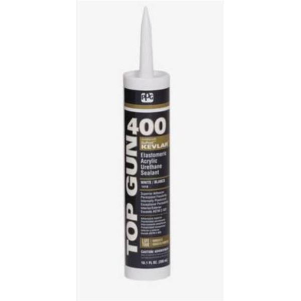 PPG Top Gun 400 Elastomeric Acrylic Urethane Sealant, 12 x 300ml Tubes