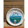 Image 3 : Green Label 9-in Paper Plates12 packs of 100