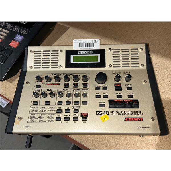 BOSS GS-10 Guitar Effects System with USB Audio Interface