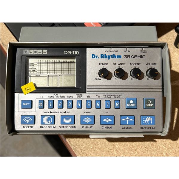 Boss DR-110 Dr. Rhythm Graphic Drum Machine