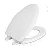 Image 1 : Centoco Elongated Toilet Seat With Slow Close Lid – White