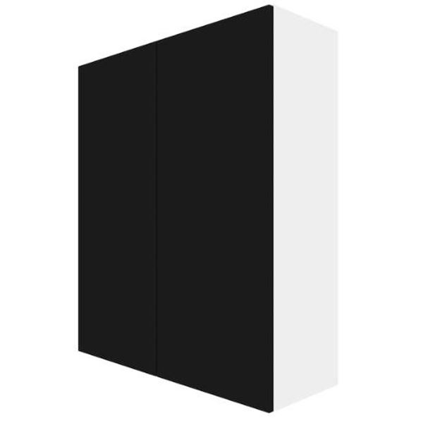 Eklipse Wall Cabinet, 33 in., 2 Doors Onyx, RD-HG33-NT