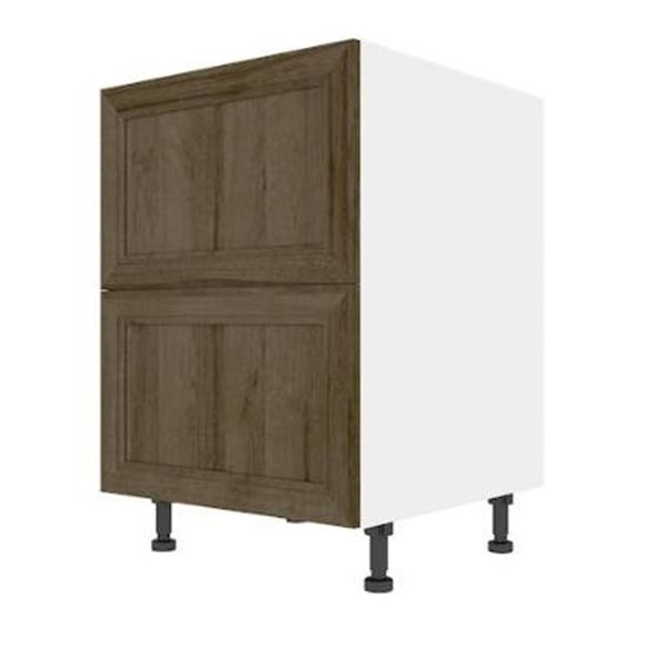 Eklipse Ruby Base Microwave Cabinet RD-BMO24-PC – 24 Inch