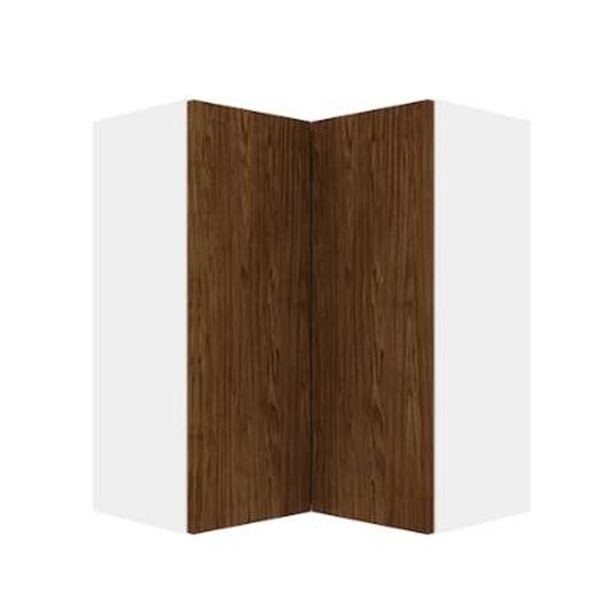 Eklipse 24×39 Inch Wall Corner Cabinet with 2 Doors in Saphir