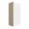 Image 1 : Eklipse RD-GM1549-PN Coral 15-Inch 2-Door Pantry Cabinet