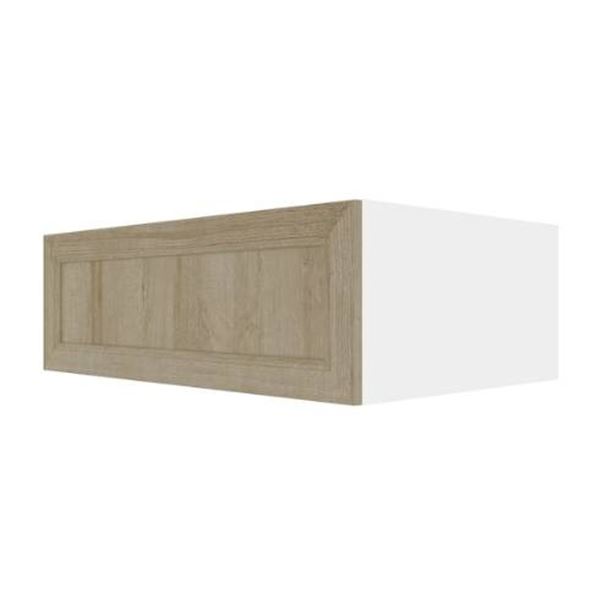 Eklipse RD-HTPP3612-PN 36 in. Wall Fridge Cabinet, 1 Door, Coral Finish