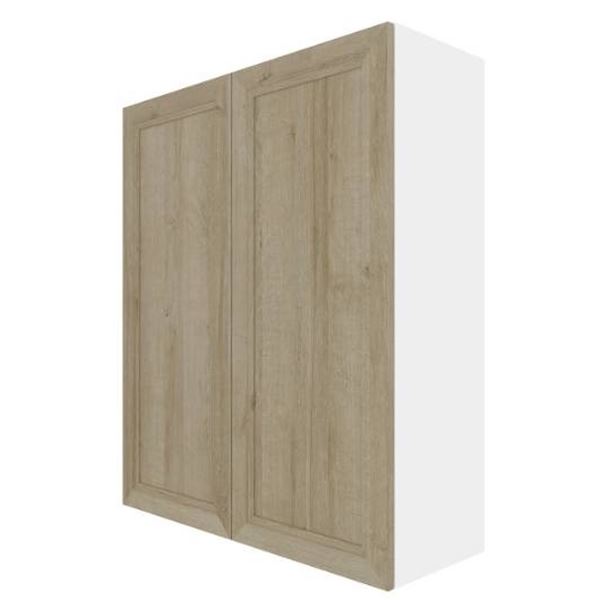 Eklipse RD-HTG33-PN Coral 33×39 Inch Wall Cabinet in 2-Door Design