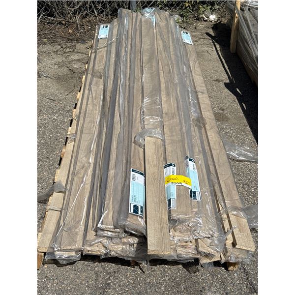 Pallet Lot of Eclipse 96 inch  moulding/ trim/edging-Corral
