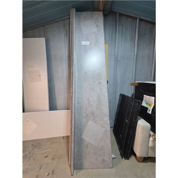 5/8 in. Laminate Countertop Slab,, Elemental Concrete 10’x21.5″
