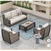 Image 2 : Granada 4-piece Patio Conversation Set