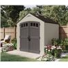 Image 1 : Suncast Cloverdale® 7 ft. x 7 ft. Storage Shed 327 Cubic Ft. Capacity