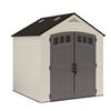 Image 2 : Suncast Cloverdale® 7 ft. x 7 ft. Storage Shed 327 Cubic Ft. Capacity