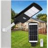 Image 1 : THJYSL 200W Outdoor Solar Street Light, Model YZX-300, Black