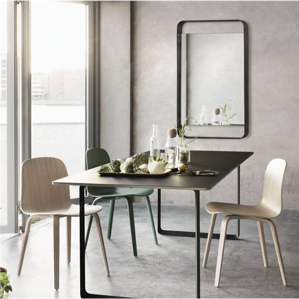 Renwil Tiffey MTI827 Wall Mirror Iron-Charcoal-Grey Finish