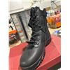 Image 3 : Tactical Black Boots Item No. 5053 with Side Zipper, Size 9.5