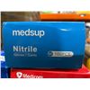 Image 4 : Lot of 3 Nitrile Gloves by Medsup and Medicom, Assorted Sizes and Colors