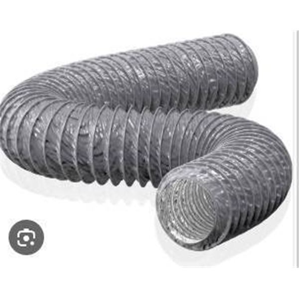 Imperial Flexible Duct Vinyl 6 in x 10 ft Venting and Ventilation