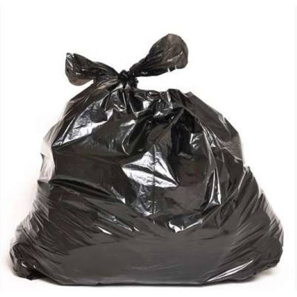 The Dirt Bag 35×47 Black Industrial Garbage Bags, Extra Strong, 100 Bags