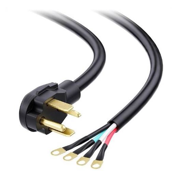 Southwire Dryer Replacement Cord, 5-ft, 10/2-12/2, 30A, Model S41120