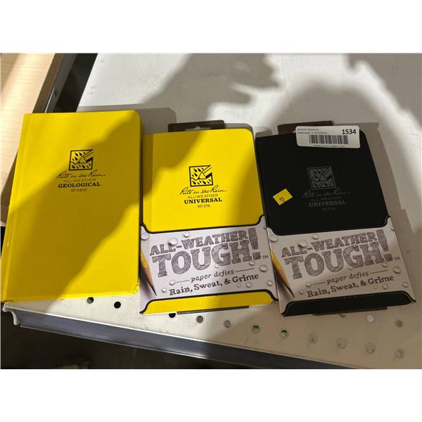 Rite in the Rain All-Weather Field Books and Covers Combination Set