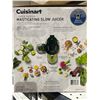 Image 4 : Cuisinart Juice Fusion CSJ-300SSC Slow Juicer with Easy-Clean Filter