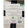 Image 3 : Jennifer Adams 100 Percent Cotton 3-Piece Duvet Set, King Size