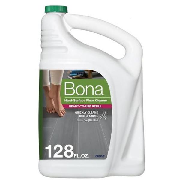 Bona Hard-Surface Floor Cleaner Ready-to-Use Refill – 128 fl oz