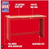 Image 1 : 6-Foot Craftsman Workbench with Butcher Block Top