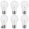 Image 1 : 11W A19 Non-Dimmable LED Bulbs, 4×6-Pack, 1100 Lumens