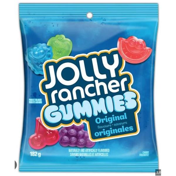 Jolly Rancher Gummies, 10 x 182 g, Original Flavours
