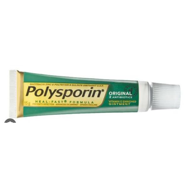 5 Polysporin 15 g Antibiotic Ointment Tubes