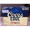 Image 2 : Coors Edge Non-Alcoholic Beer, 12 Cans, 355 mL Each