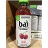 Image 3 : Bai Zambia Bing Cherry WonderWater 530mL Bottles (12 Count)