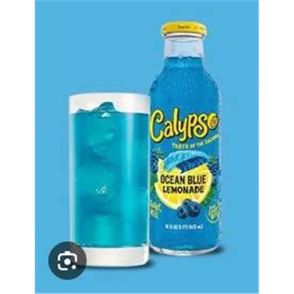 Calypso Ocean Blue Lemonade Set – 11 Bottles x 473ml