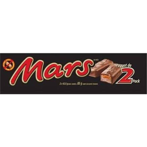 24 Mars 2-Pack Bars (85g Each) Total 2.04kg
