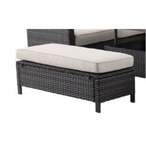 Landon & Co. Palmay Ottoman / Bench seat Tan Olefin Cushions