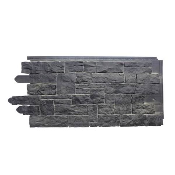 NovikStone SK Stacked Stone Panels, Onyx, Coverage Approx. 50 Sq. Ft. Per 10 Panels