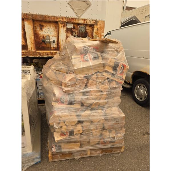 Pallet of Pre-cut Premium Firewood Bundles
