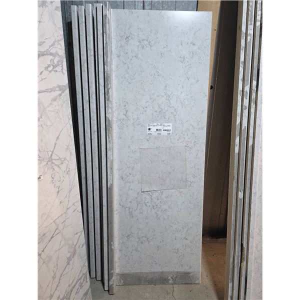 Laminate Countertop Slab – NEO Cloud Frost Finish – 6’X25.5″